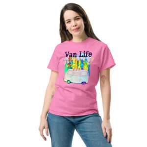Colourful Van Life Adventure Tee