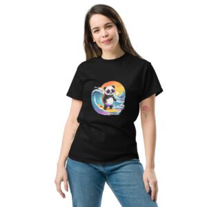 Surf's Up Panda Tee – Summer Cute Style