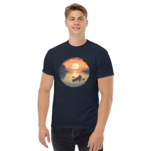 Sunset Paddle Kayaking Escape Tee
