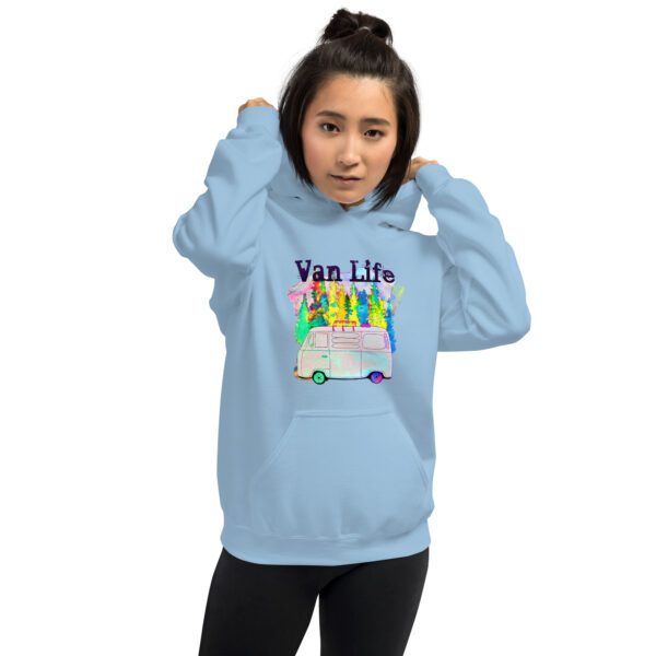 Colourful Van Life Adventure Hoodie